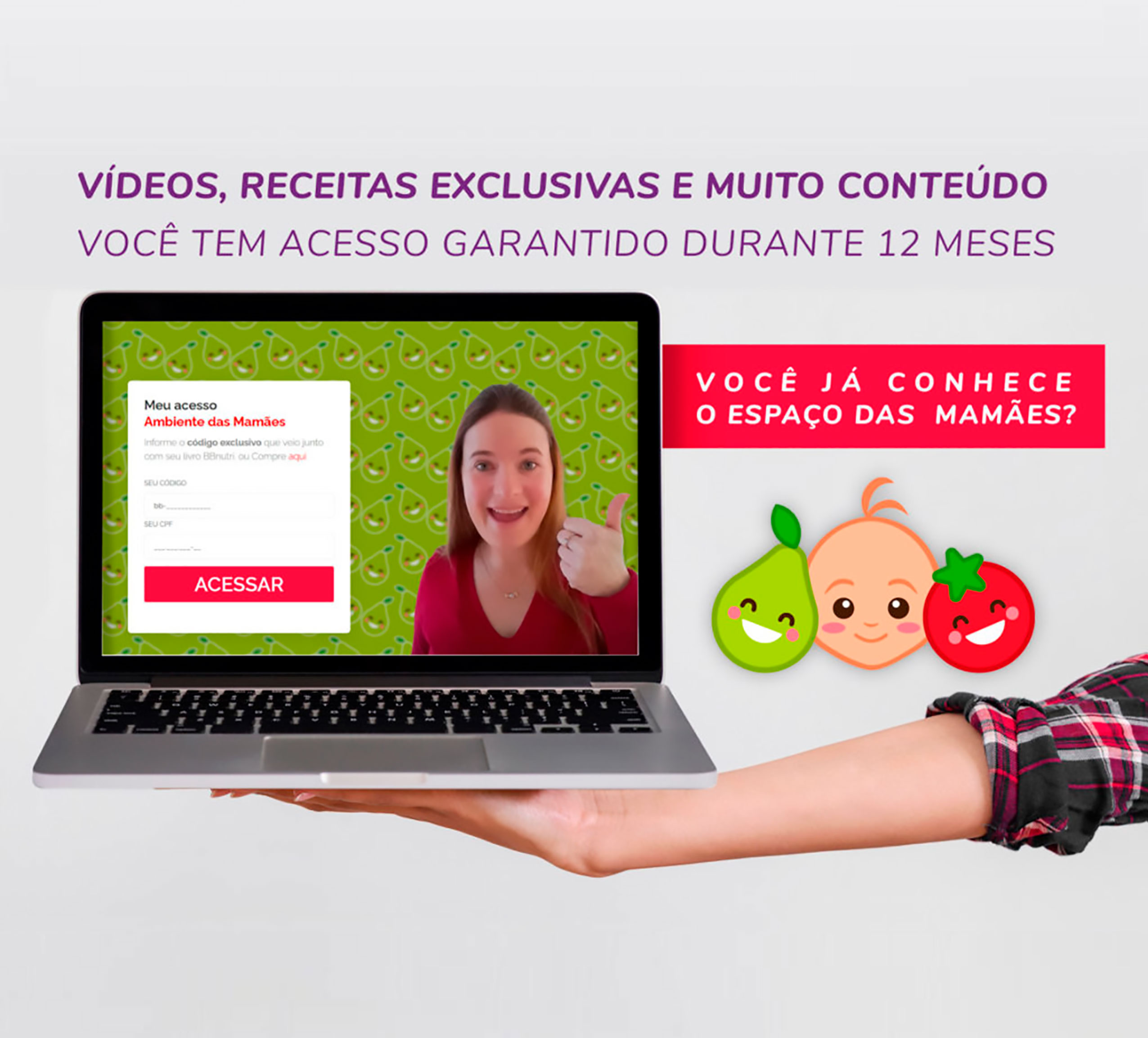   Receitas e Papinhas para Bebês de 6 meses, 7 meses, 8 meses - BB Nutri