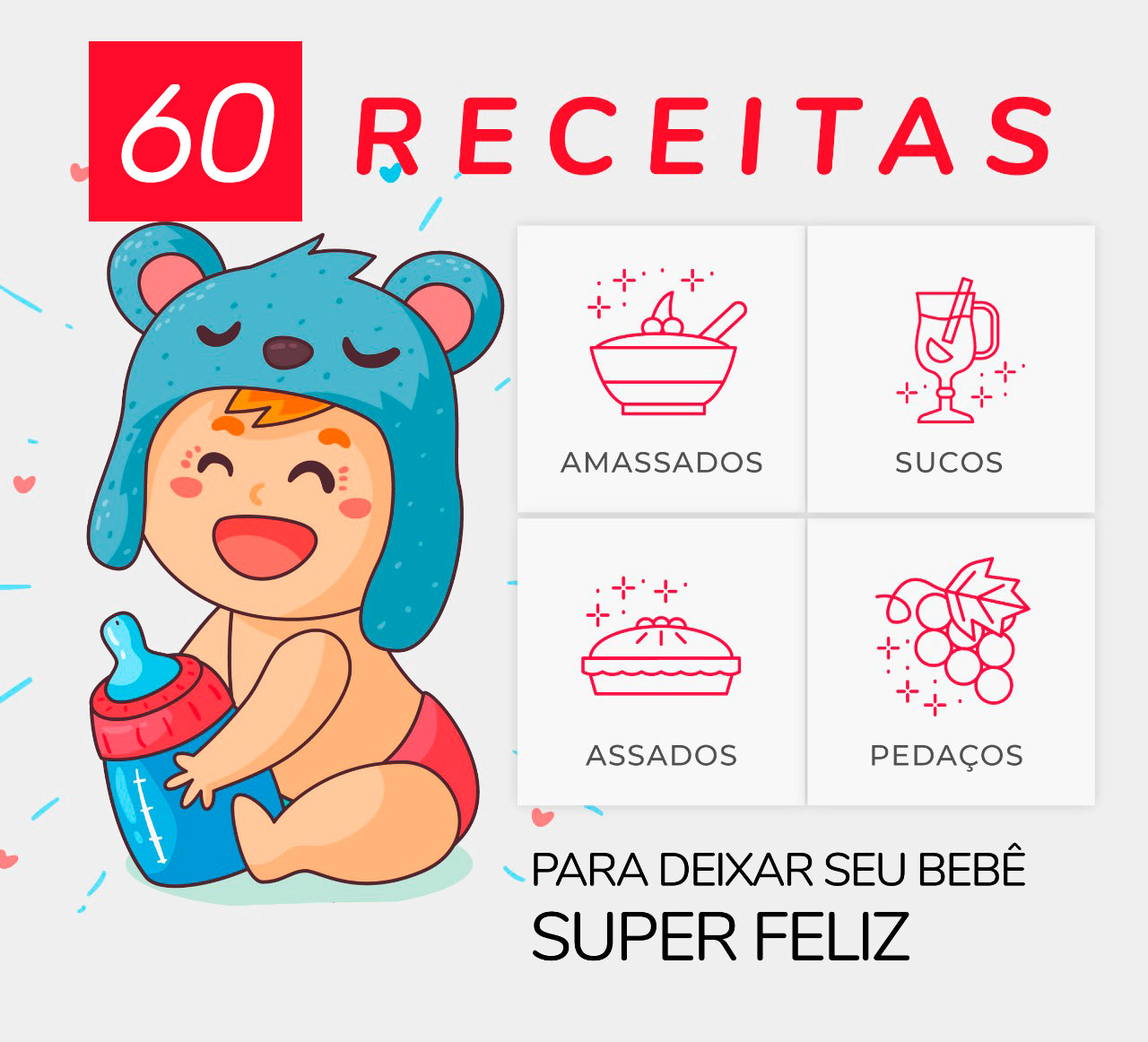   Receitas e Papinhas para Bebês de 6 meses, 7 meses, 8 meses - BB Nutri